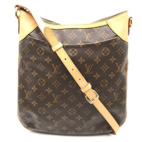 Odeon MM Monogram Canvas Shoulder Bag - Picture 1 of 10